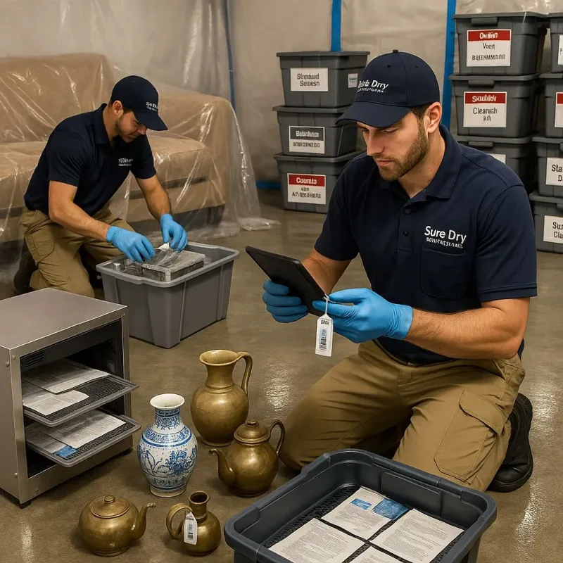 Content Protection and Restoration process in West Sharyland, TX